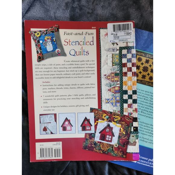 Quilting Craft Books: Quilt as Desired, Stenciled Quilts - Picture 3 of 9